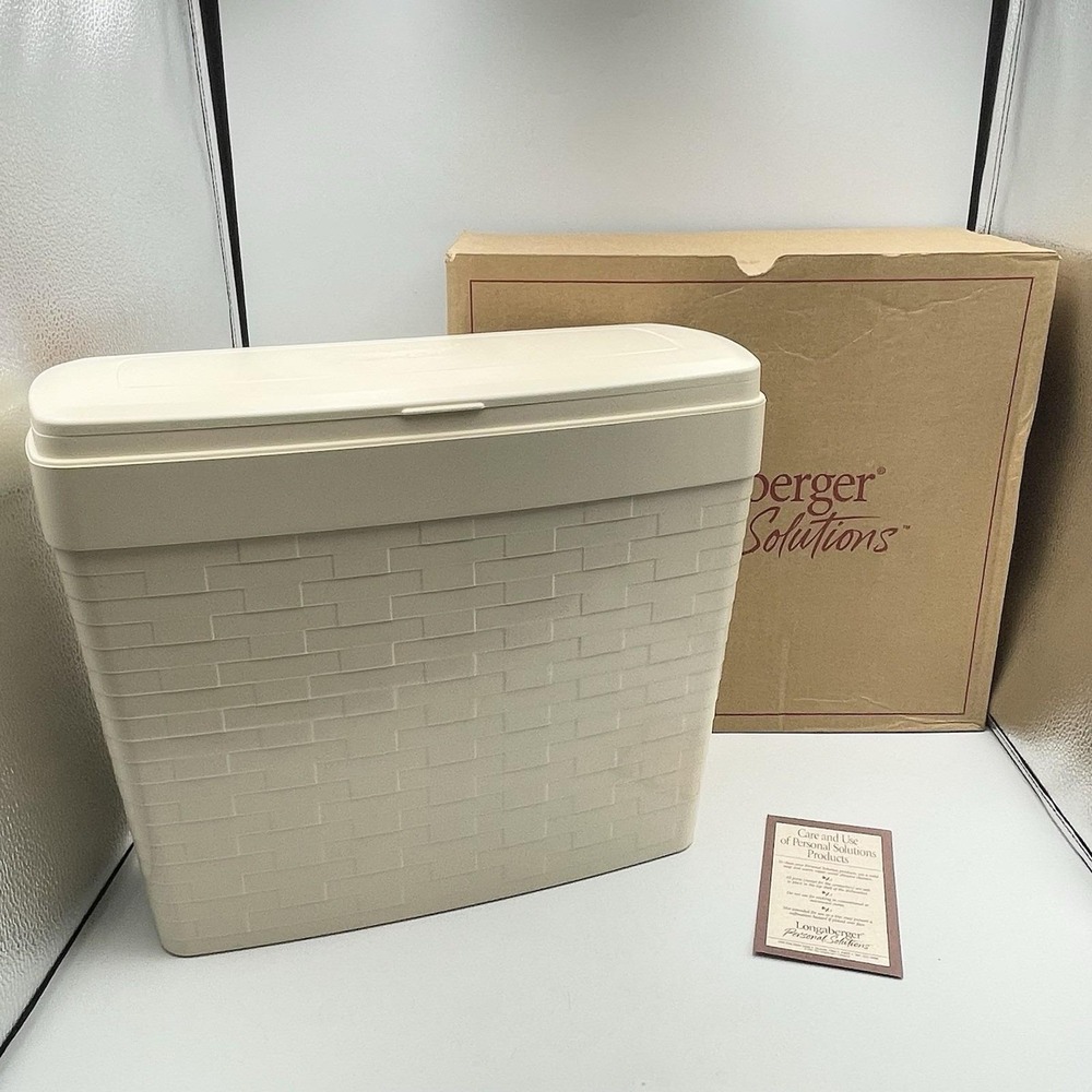Vintage 1999 Longaberger Personal Solutions File Organizer Insert NIB 40541